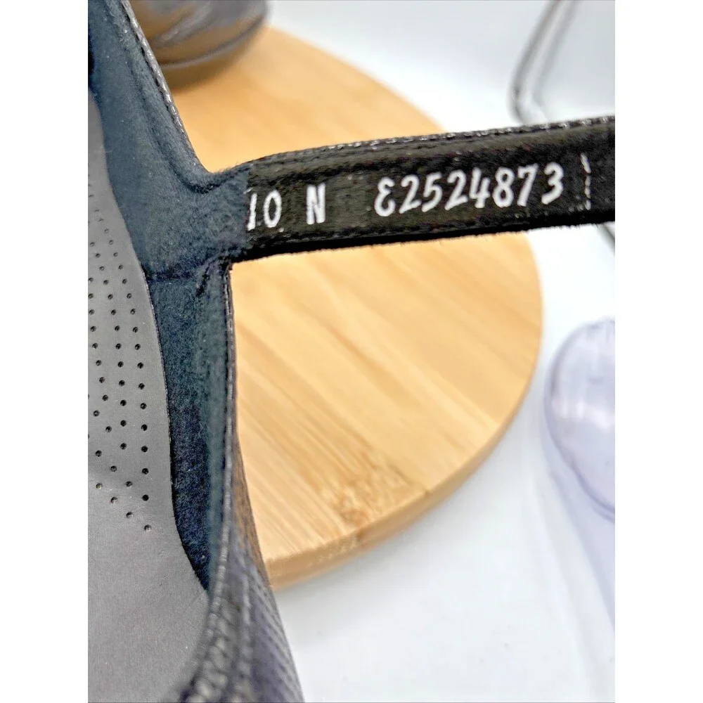SAS Maria Mary Jane Shoes Womens 10N Black Textured Tripad USA Comfort Buckle